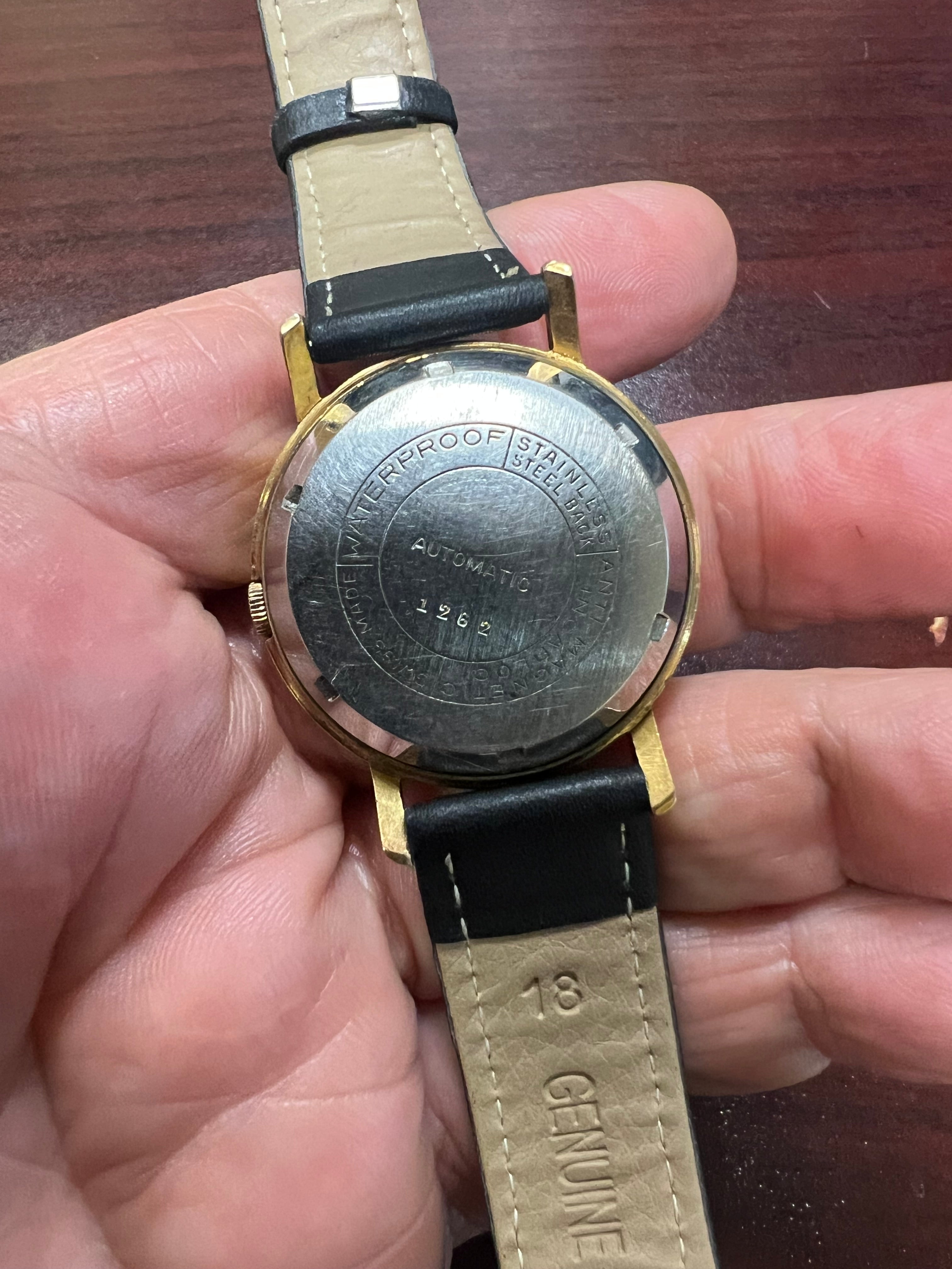 1959 Baum automatic 25 jewel men’s Swiss watch