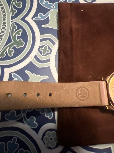 Tory Burch Miller Quartz Rose Gold Tone Ladies Watch TBW2006 New Battery/gasket