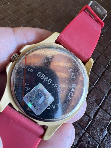 fsu seminoles merch bling watch 40mm NOS Never Worn New Batt