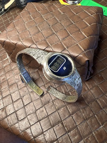 Vintage National Semiconductor WA Digital Watch Rare Item (tested/works)
