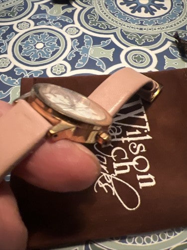 Tory Burch Miller Quartz Rose Gold Tone Ladies Watch TBW2006 New Battery/gasket
