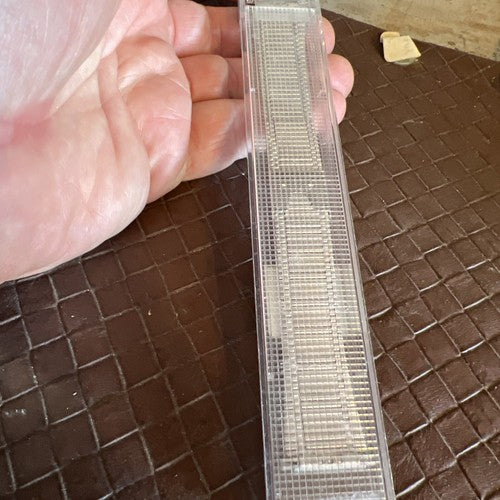 Speidel Sliding Clasp 2 tone Stainless 17.5mm-20mm Watch Band NOS In Package