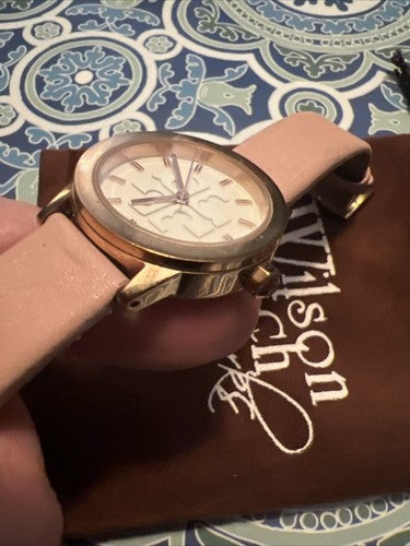 Tory Burch Miller Quartz Rose Gold Tone Ladies Watch TBW2006 New Battery/gasket