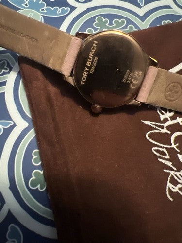 Tory Burch Miller Quartz Rose Gold Tone Ladies Watch TBW2006 New Battery/gasket