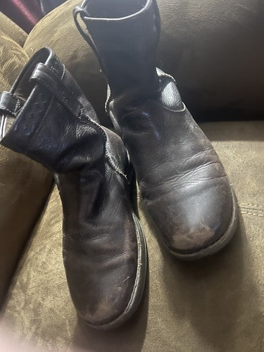 Men’s Leather UGG Boots Sz 9.5 Rugged Western Style Work Rated