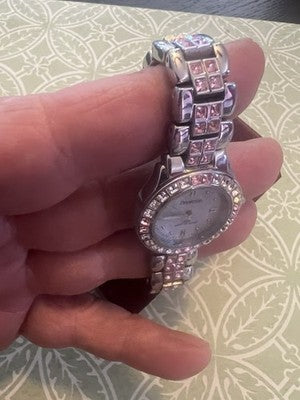 Armitron Now Dainty Crystal Pink Trim Women’s Watch
