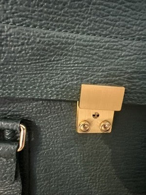 3.1 Phillip Lim Pashli Women's Satchel Bag Green Leather AC00-0179SKC EUC