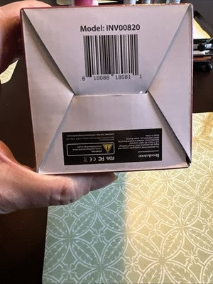 Brookstone Portable Blender BPA Free USB-C Charger & Extra Cap Included