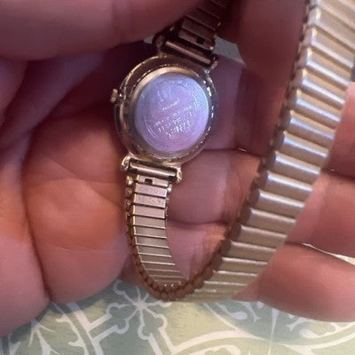 Timex Women's Gold Toned Bracelet Band Analog Watch