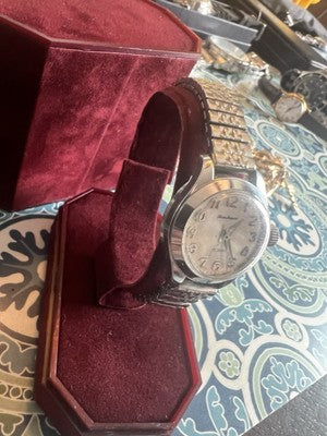 Ladies Swiss Pierre Jacquard automatic watch 1958 dainty small tiny cute b7