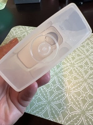 Vintage Tupperware Store N Pour # 499-8 with Cream Lid #509-12