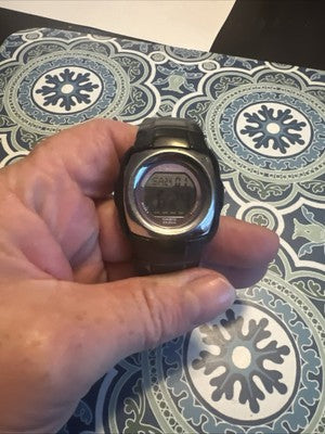 Casio Baby-G Digital Watch Black BG-1222G New Battery B6