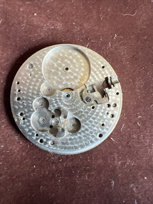 12S Illinois Pocket Watch Metal Dial 1005