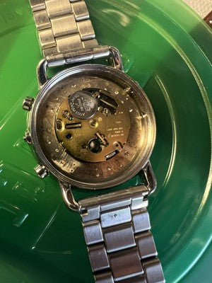 Coach Women's Chronograaph Watch Legacy Silver Dial Ca.04.3.14.0664S