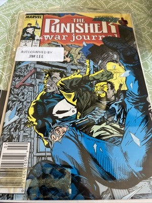 Stan Lee Signed Punisher War Journal