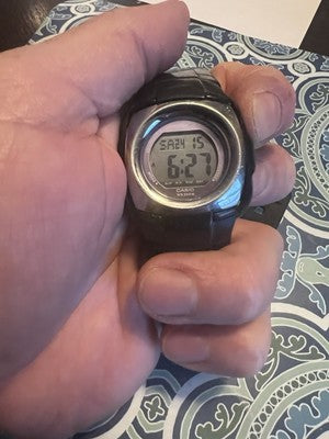 Casio Baby-G Digital Watch Black BG-1222G New Battery B6