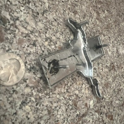 Ford Motor Company Emblem OEM FoMoCo Right Side C8ZB-16C229-C, 34444 RH, CAV-1