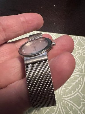 Skagen Oceanus 358sssd Wrist Watch for Women Dainty New Battery