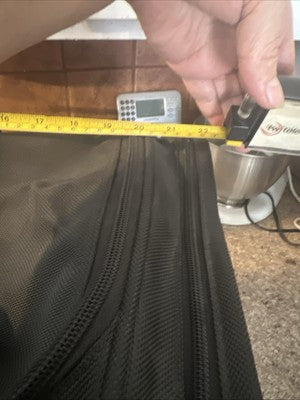 Tumi 2254D3 Ballistic Nylon/Leather Roller Carry On   Orig. Lock CLEAN XLNT