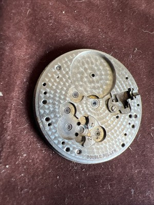 12S Illinois Pocket Watch Metal Dial 1005