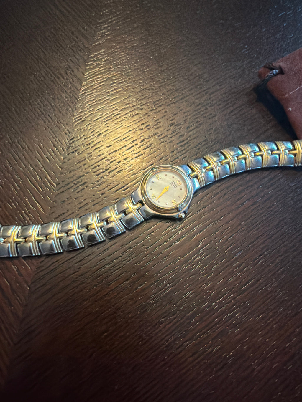 ESQ by Esquire Swiss Quartz Women’s Watch Mother of Pearl Dial Stainless Steel Bracelet