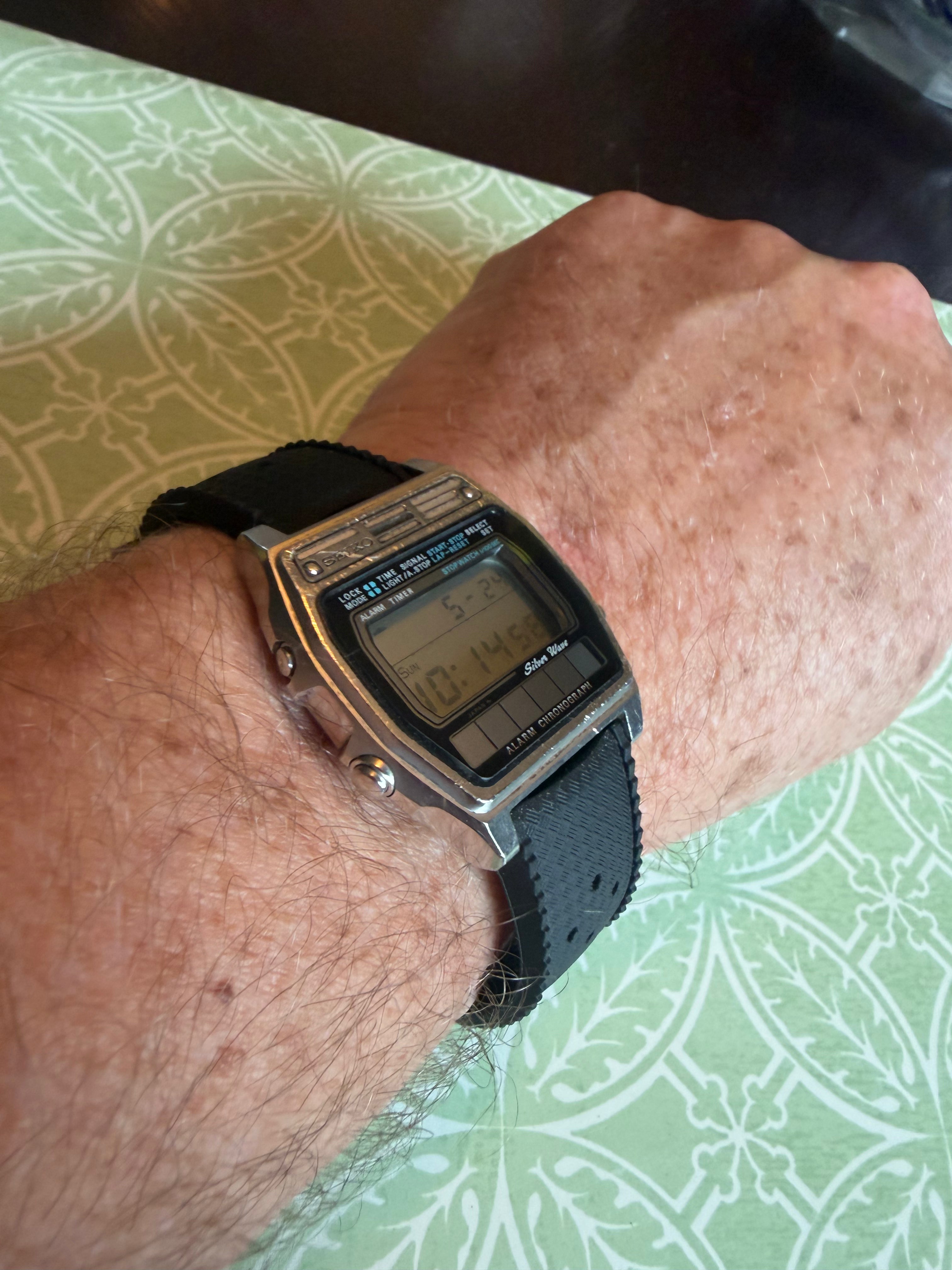 Vintage 1981 Seiko A258-5000