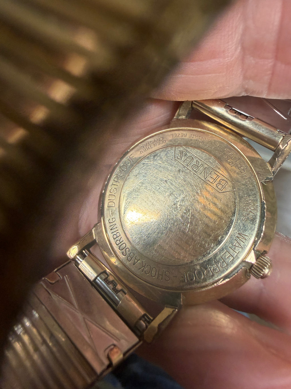 Vintage Benrus 7001 Series 21 Jewel Manual Wind Men’s Watch Runs Great