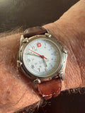 Vintage Wenger Swiss Military Swiss Made Field Watch
