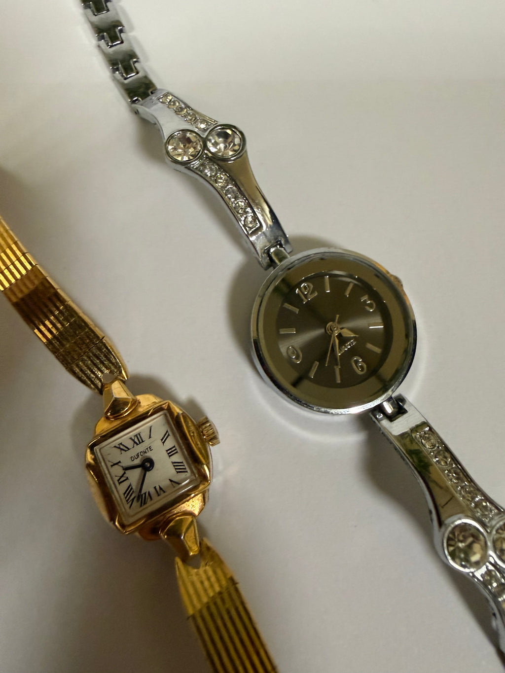 Vintage gold and silver swatch bundle 1A
