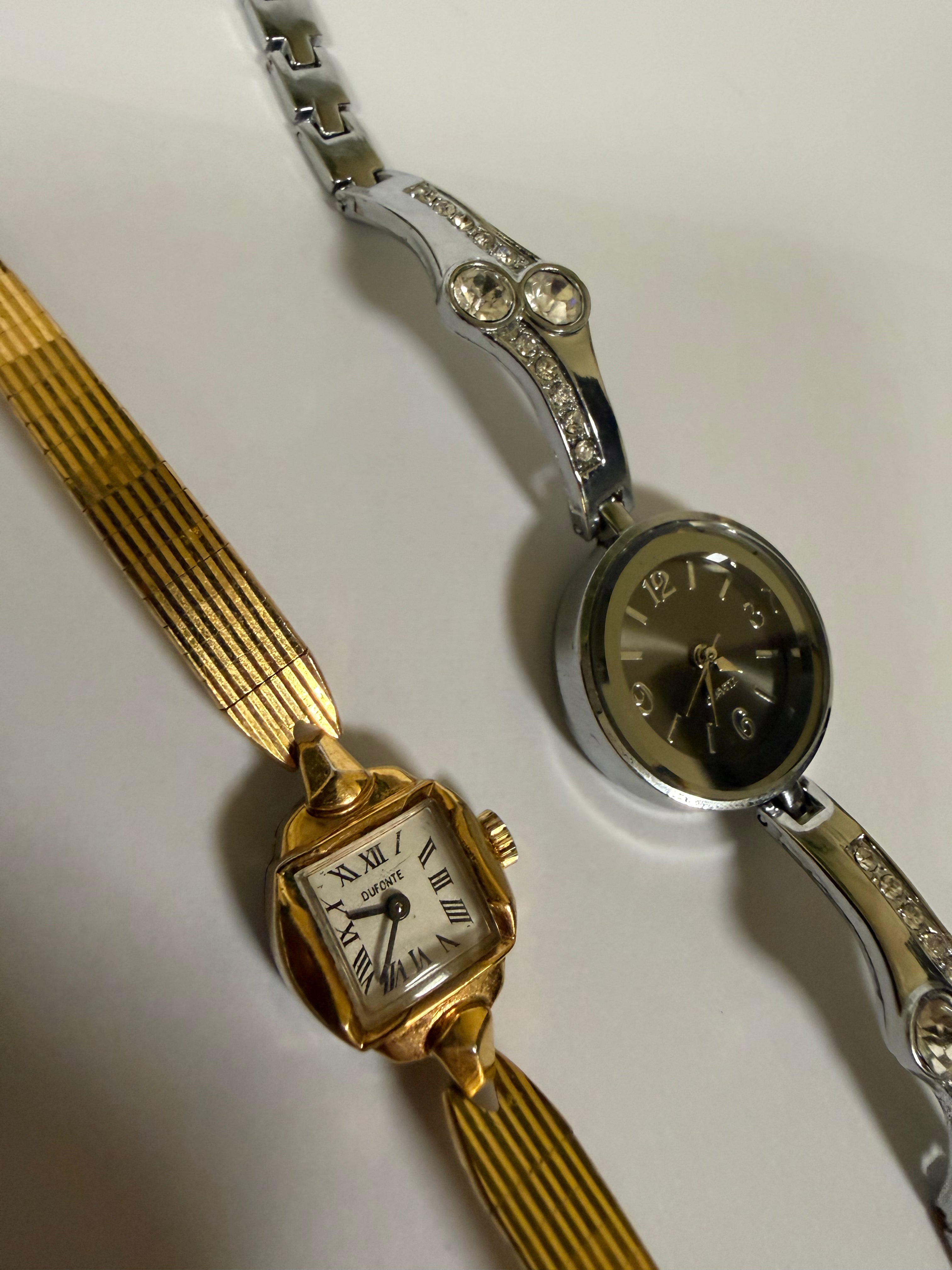 Vintage gold and silver swatch bundle 1A