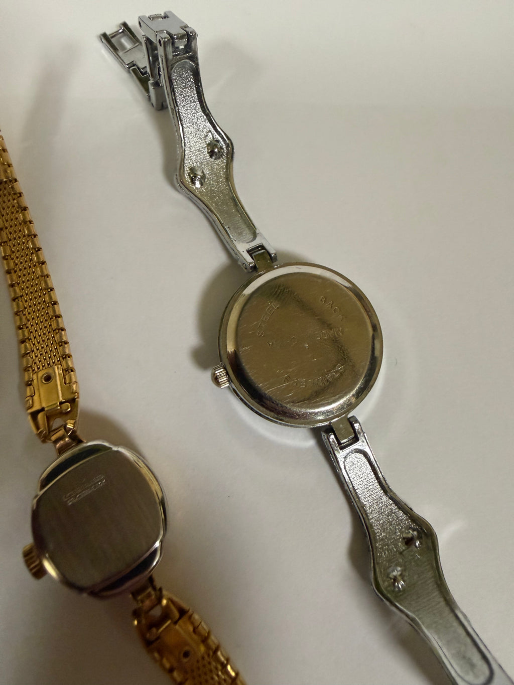 Vintage gold and silver swatch bundle 1A