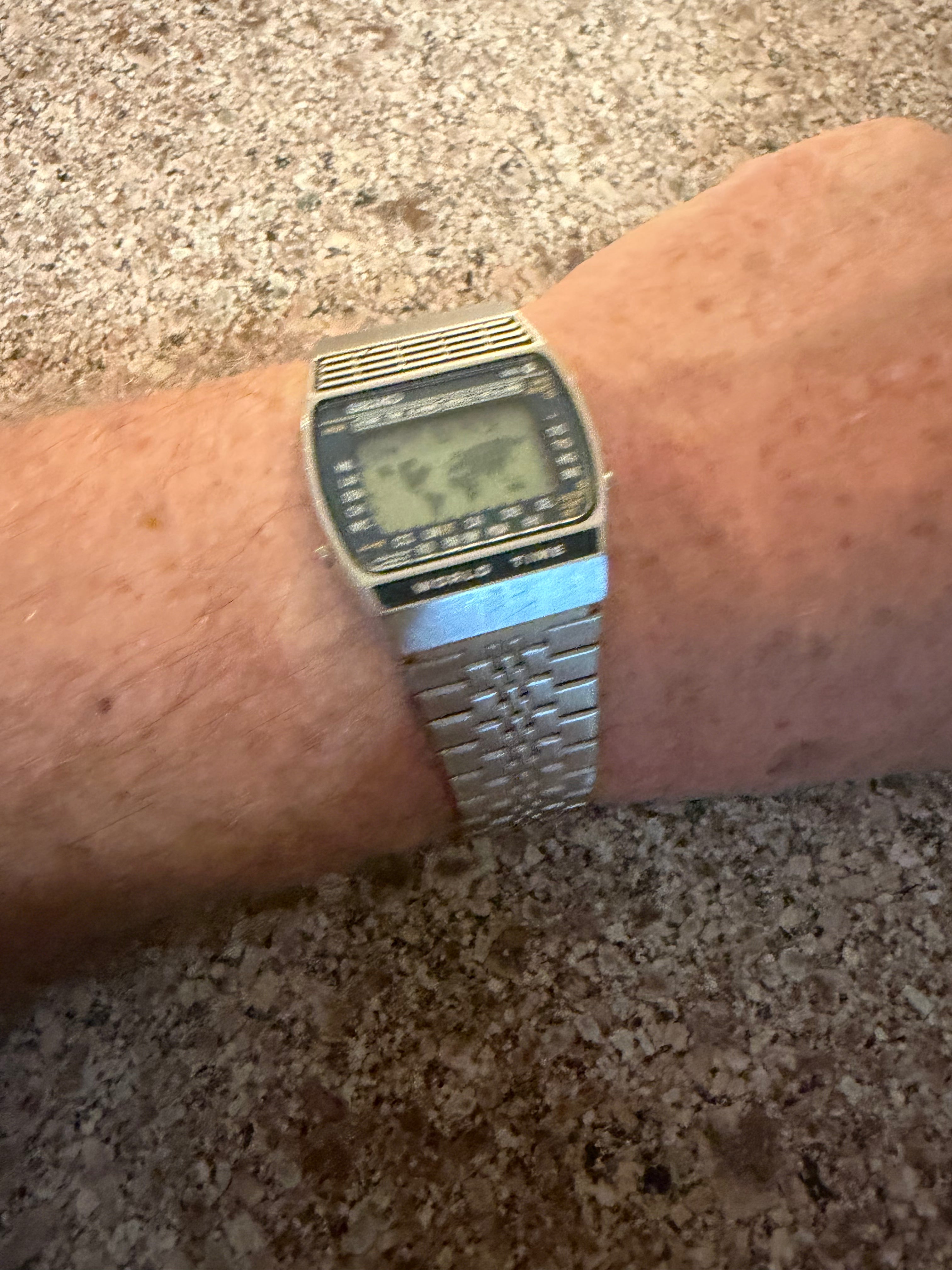 Seiko Vintage 1979 A239-502A Word Time Zone Men’s Watch