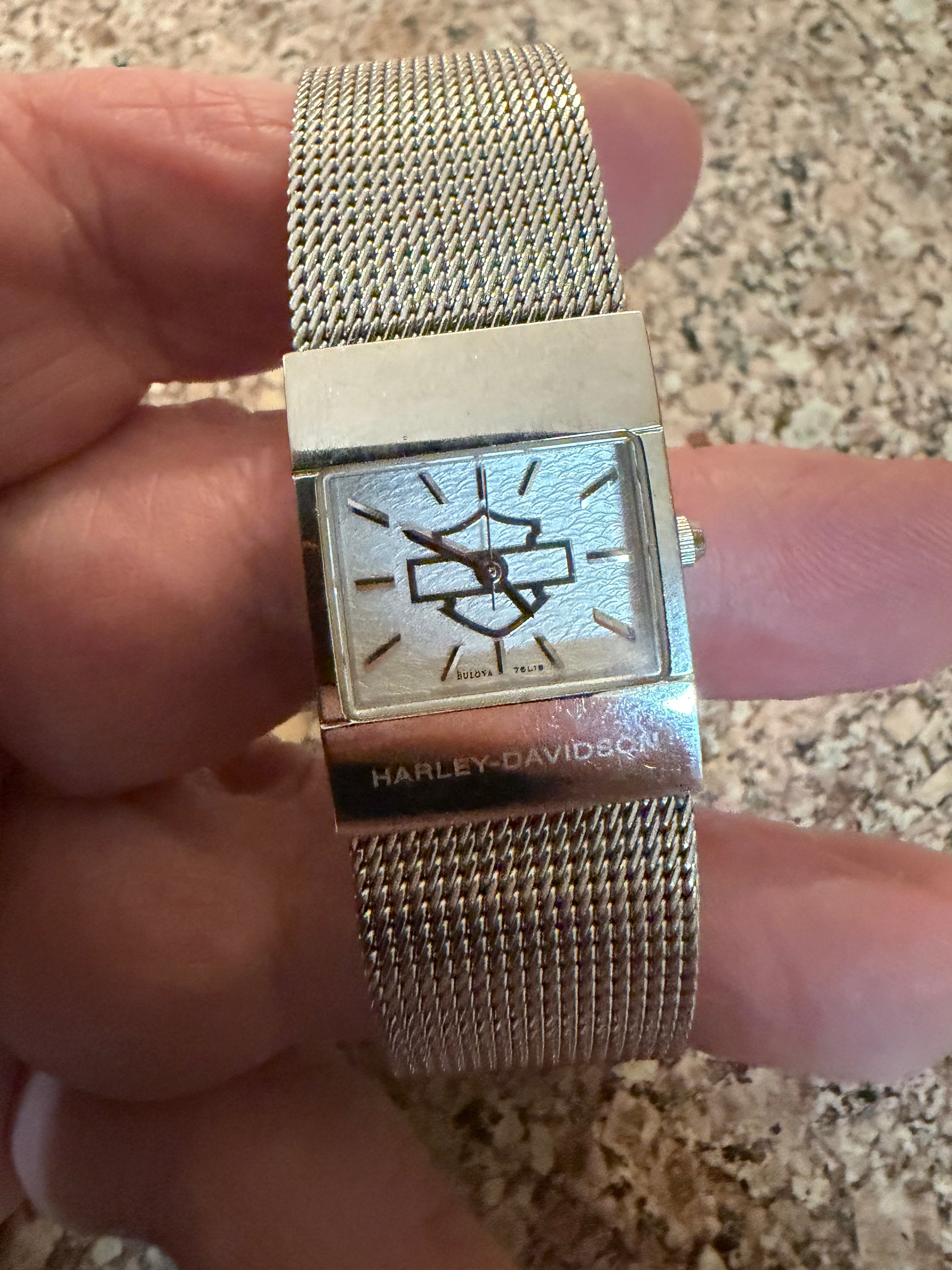 Bulova x Harley Davidson 76L18 ladies watch
