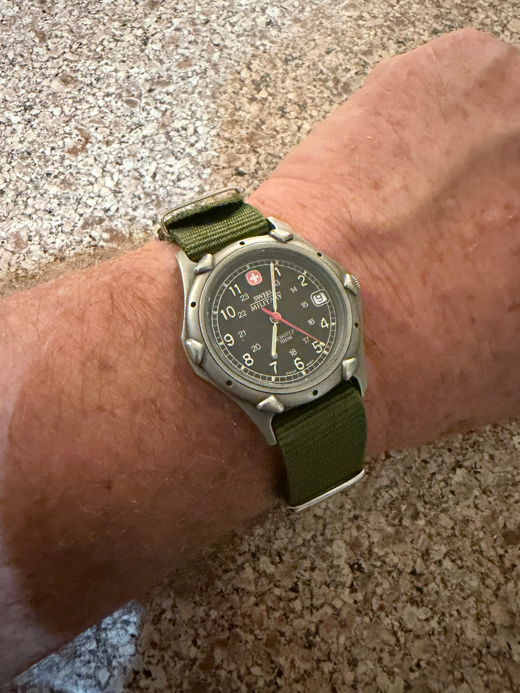 Wenger Swiss Army Swiss Military Field Watch – Model 095.0695