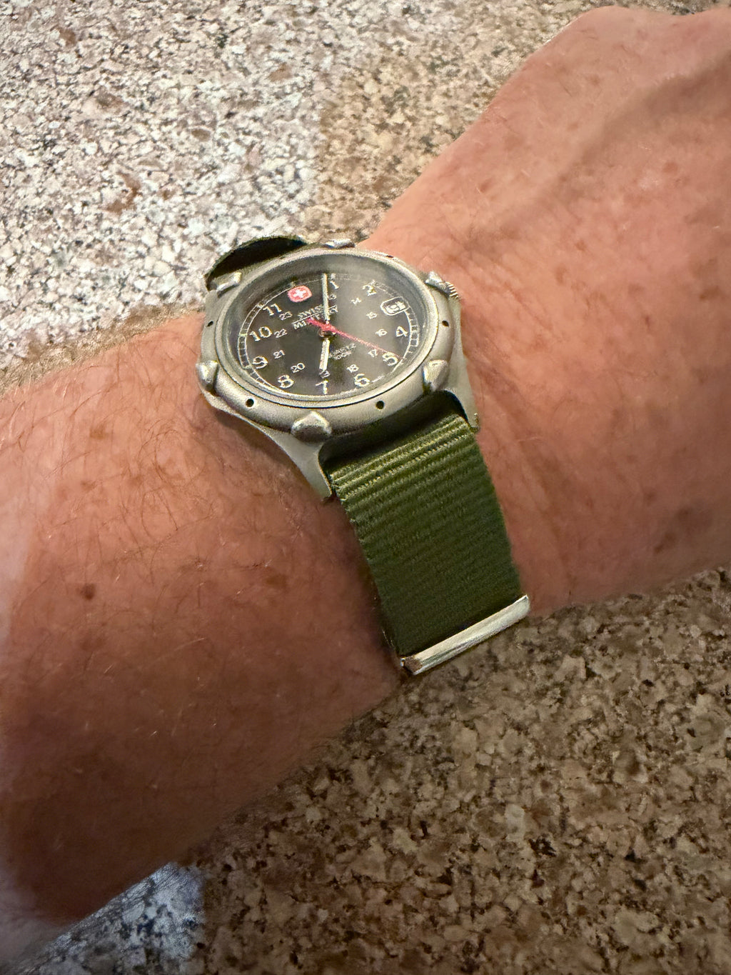 Wenger Swiss Army Swiss Military Field Watch – Model 095.0695
