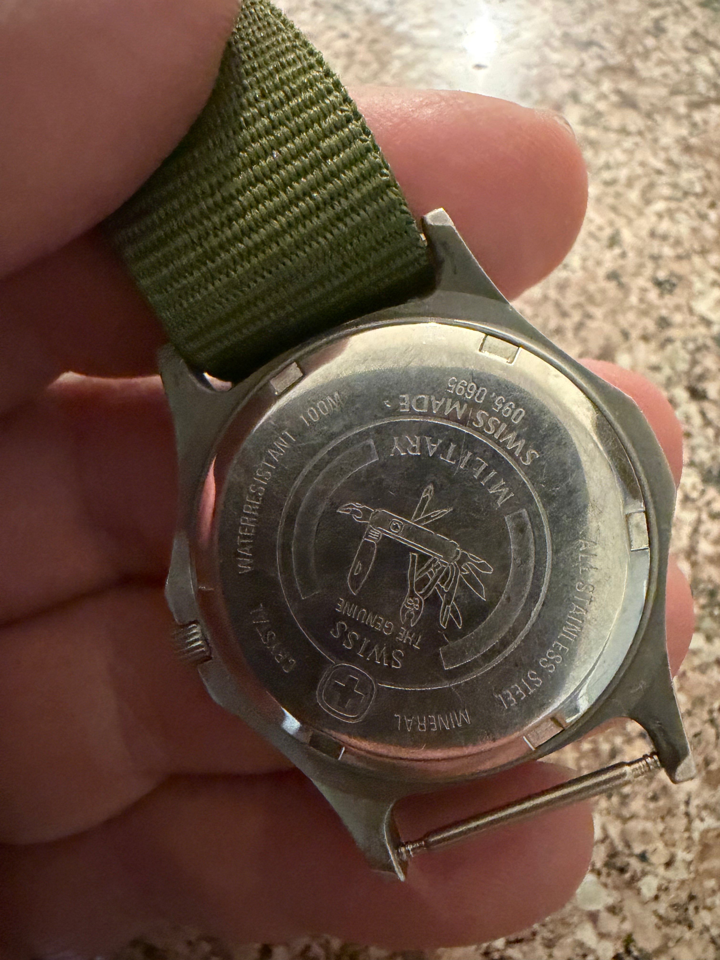 Wenger Swiss Army Swiss Military Field Watch – Model 095.0695