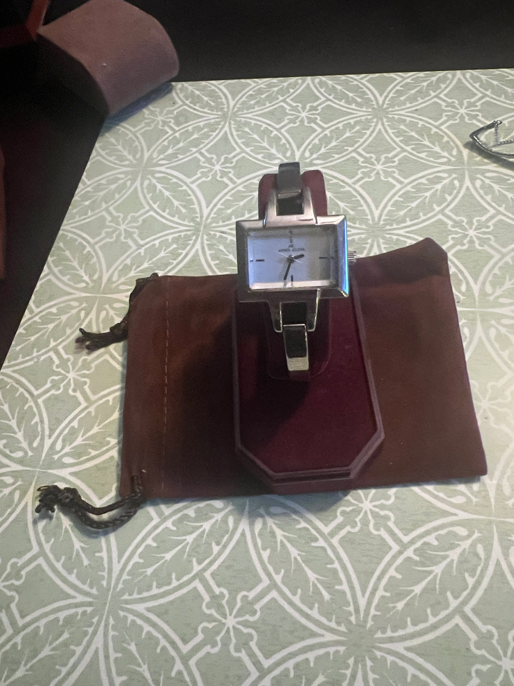 Ladies 90’s Anne Klein square dial watch