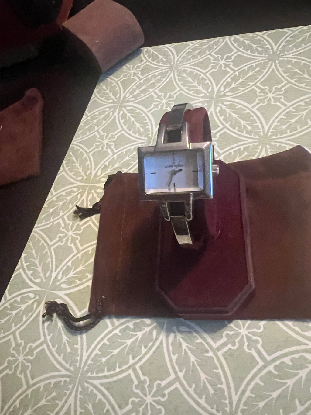 Ladies 90’s Anne Klein square dial watch