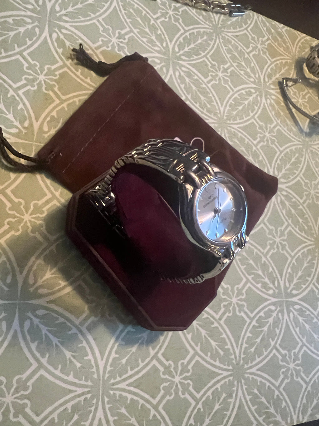 Ladies 90’s Giani Giorgio dainty silver watch