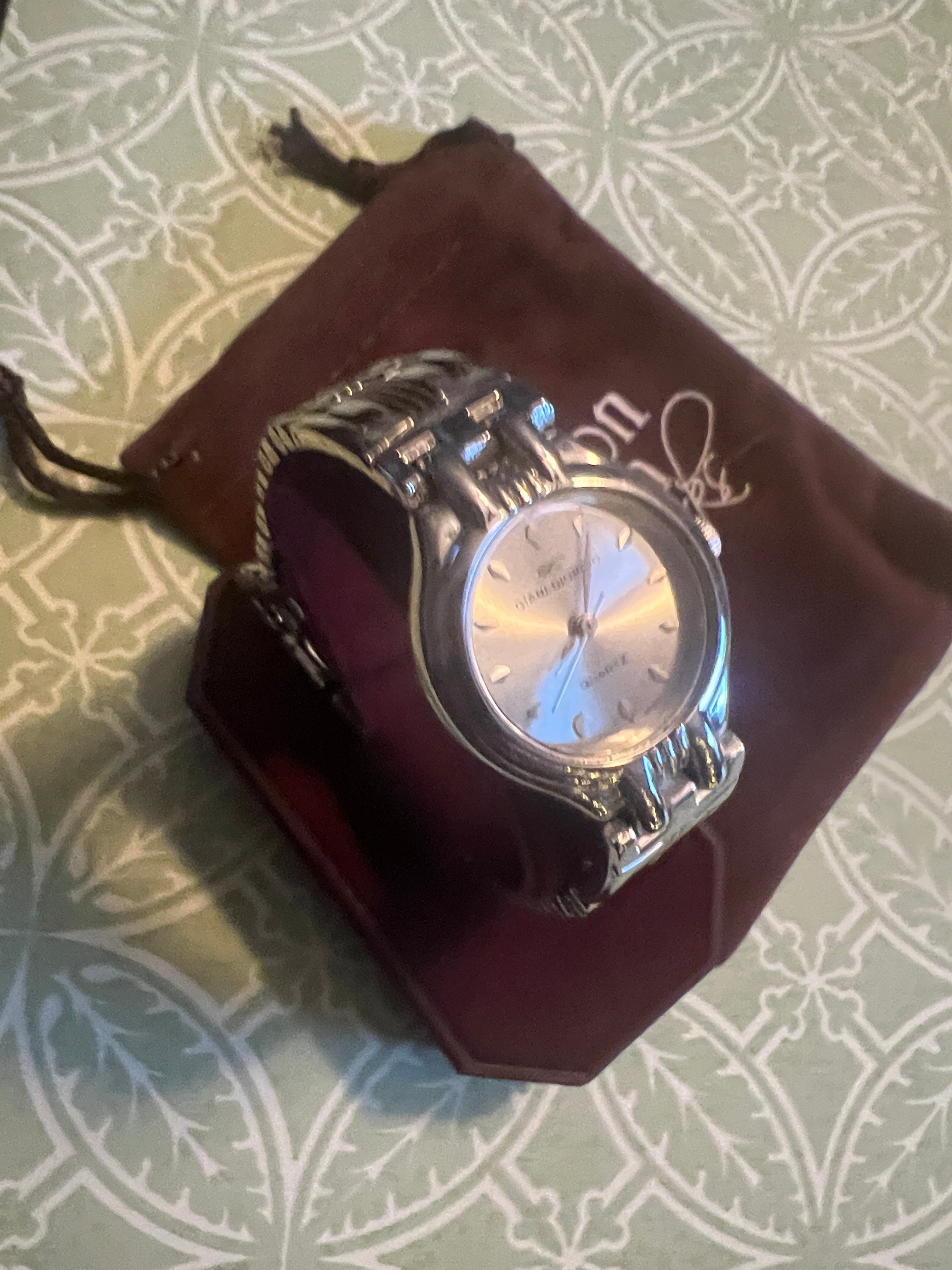 Ladies 90’s Giani Giorgio dainty silver watch