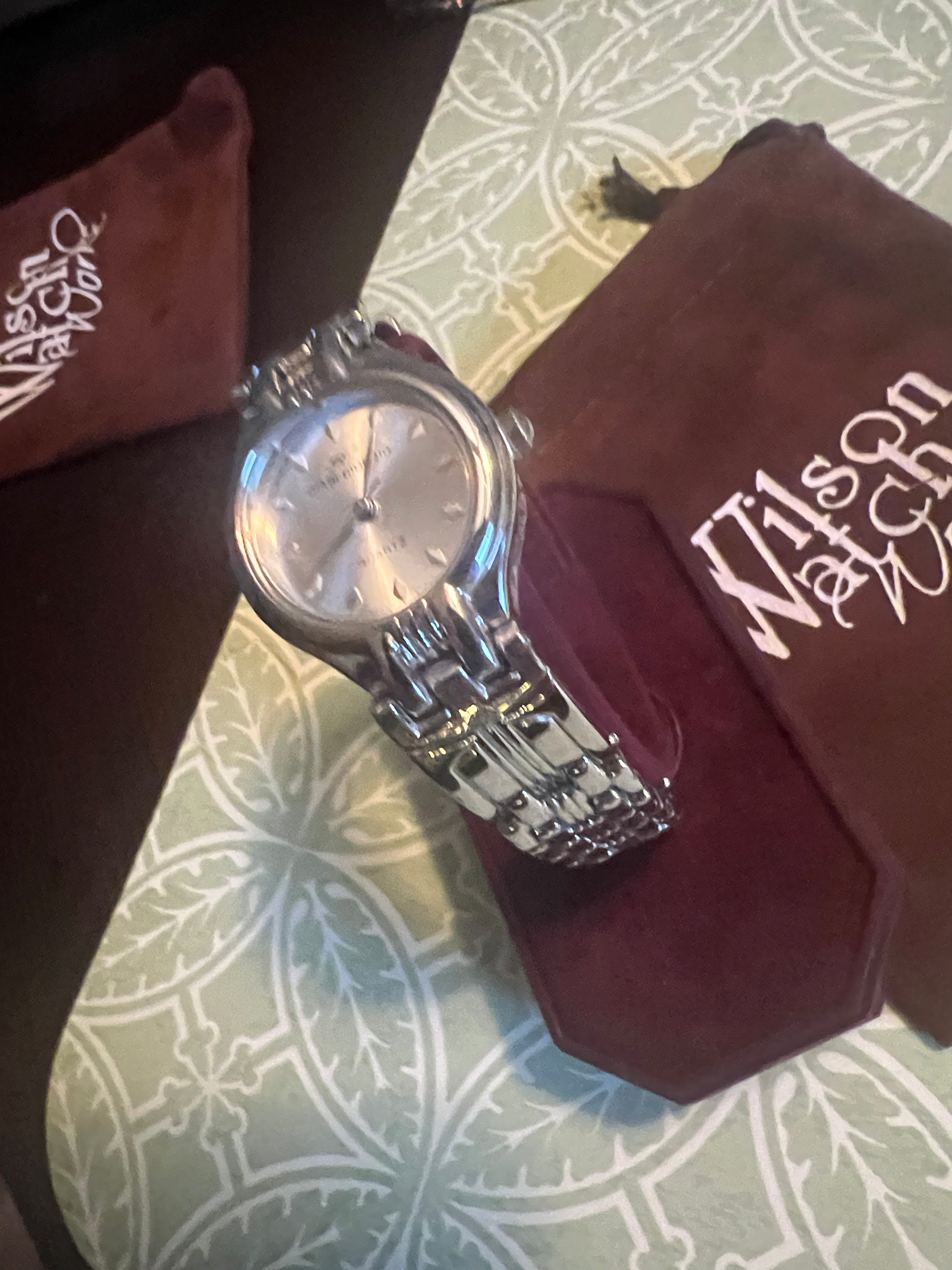 Ladies 90’s Giani Giorgio dainty silver watch