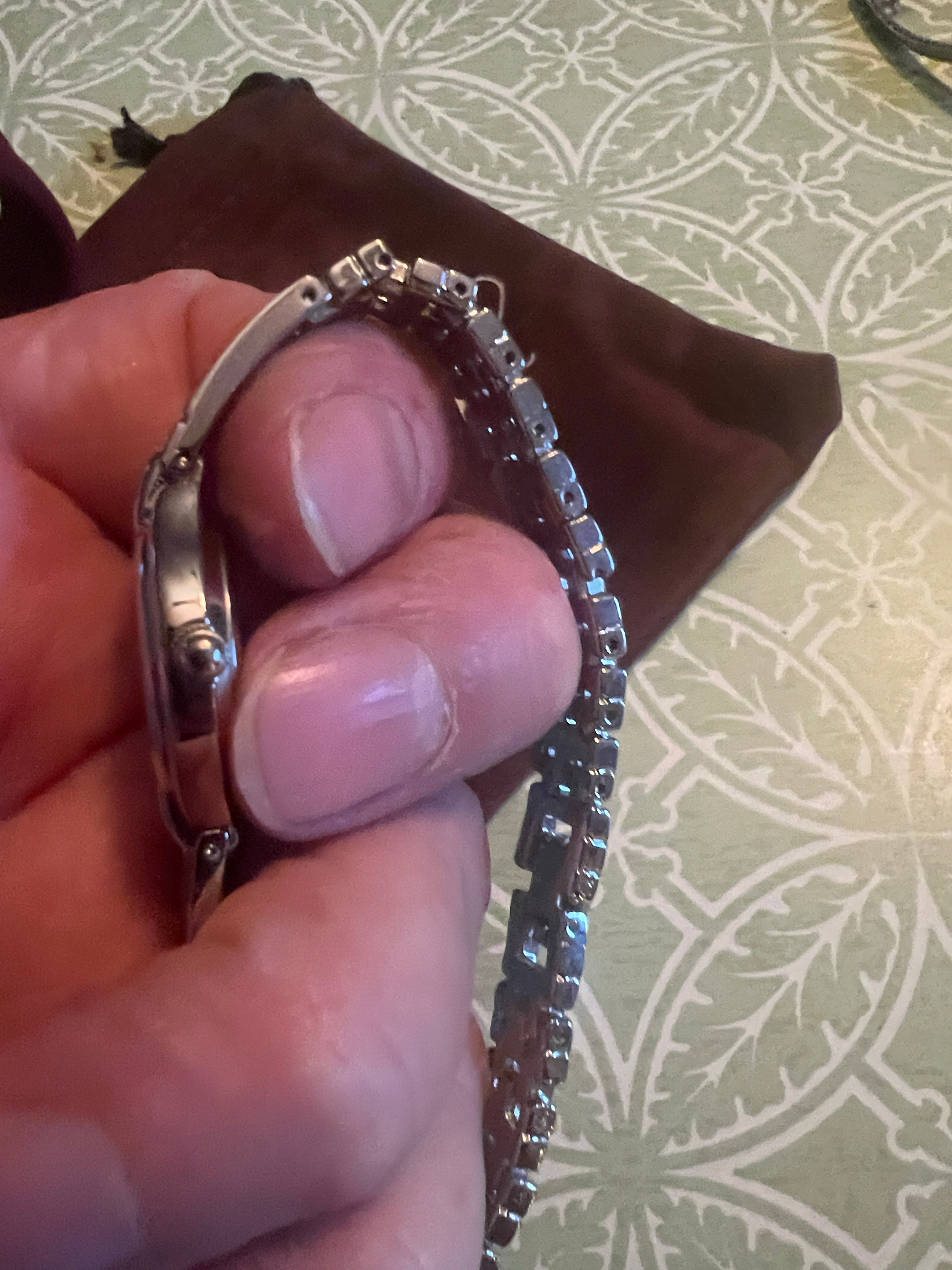 Ladies 90’s Giani Giorgio dainty silver watch
