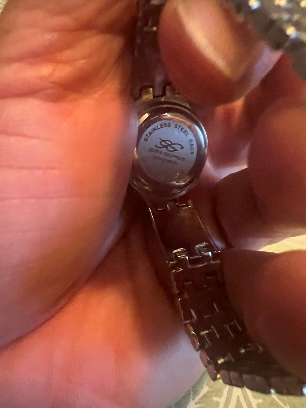 Ladies 90’s Giani Giorgio dainty silver watch