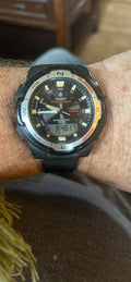 Casio Twin Sensor Compass Men's Watch SGW-500H World Time 10 Bar Watch