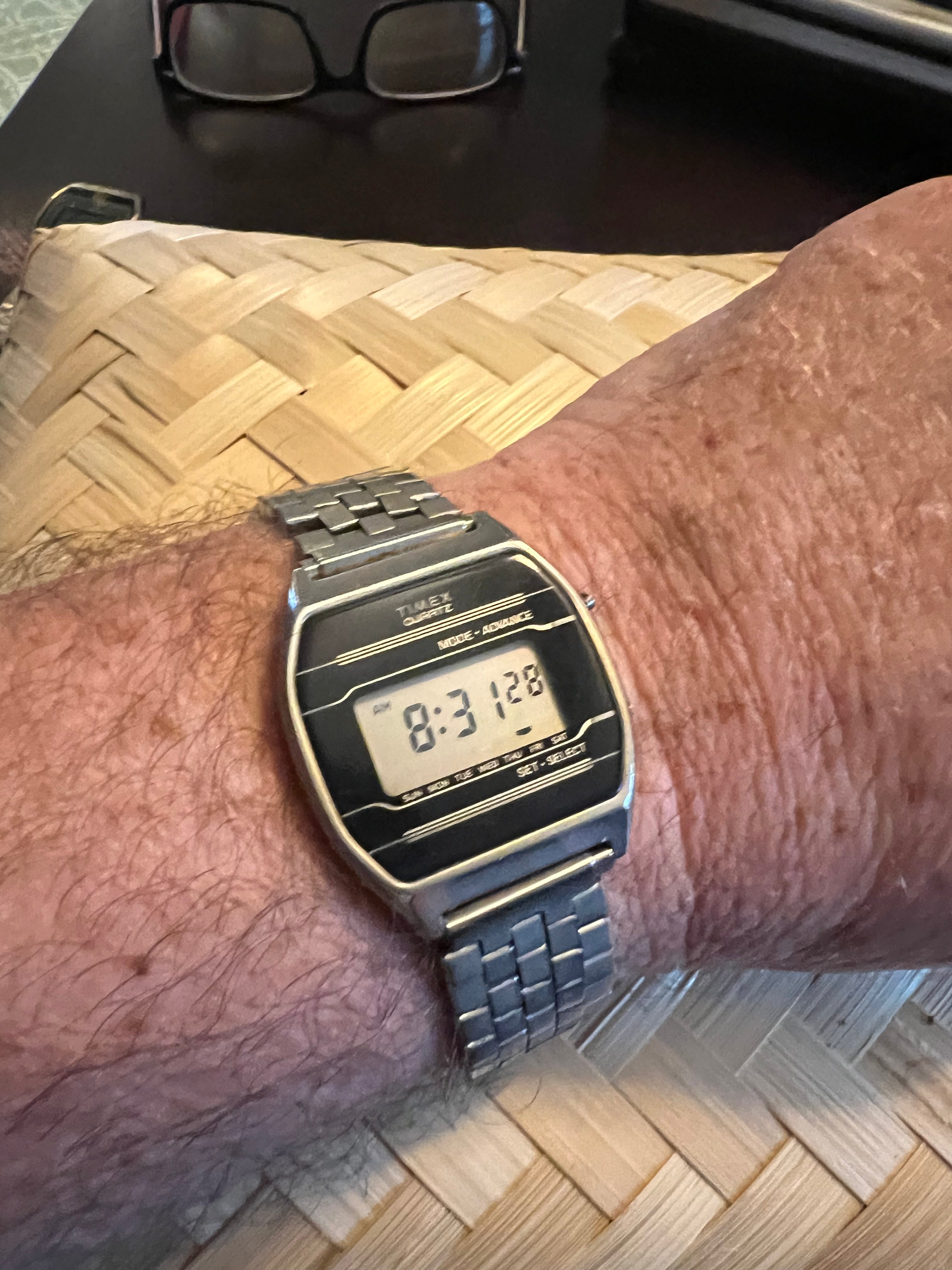 Vintage Men’s Timex K-cell new battery works perfectly