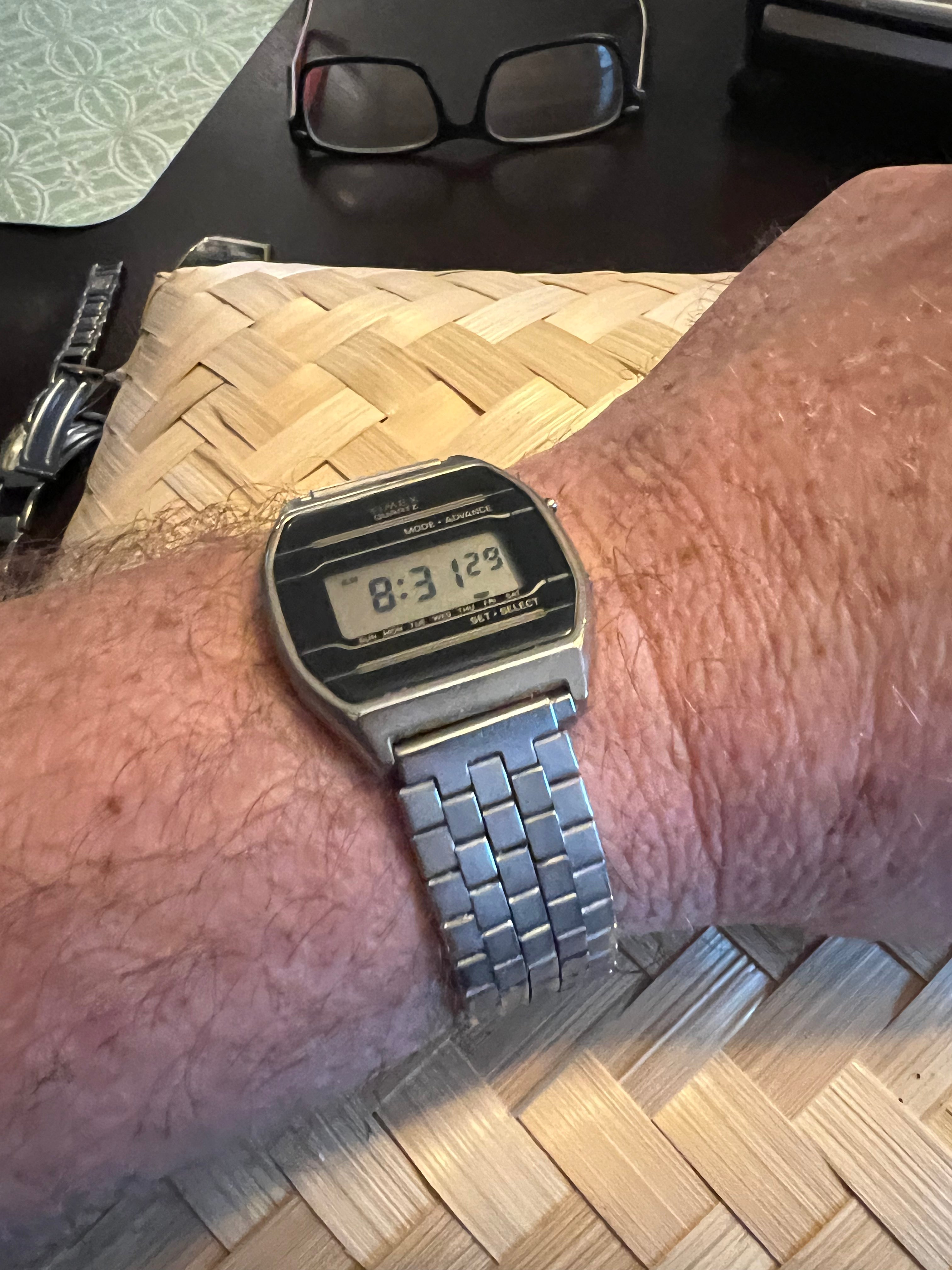 Vintage Men’s Timex K-cell new battery works perfectly