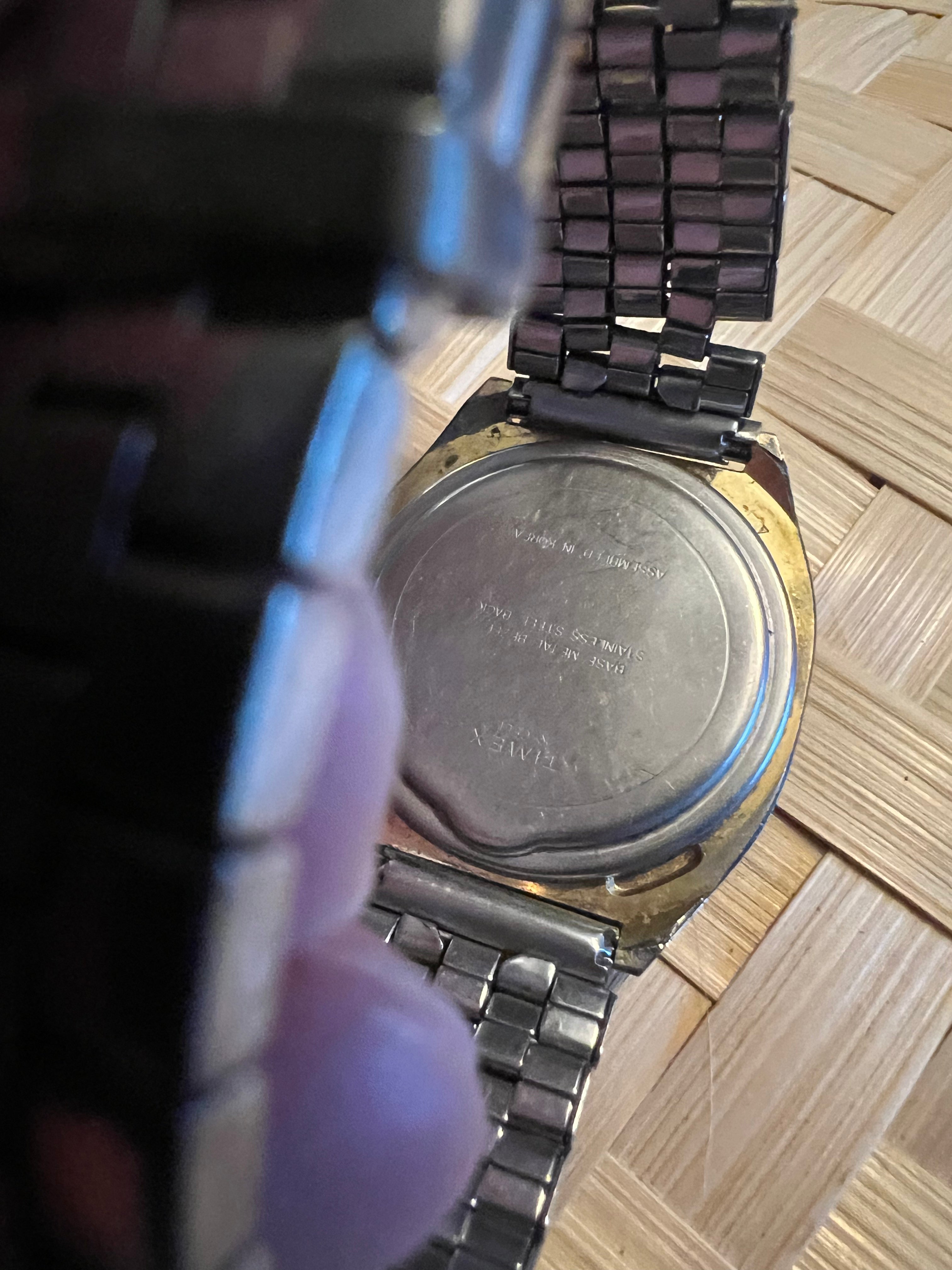 Vintage Men’s Timex K-cell new battery works perfectly