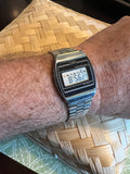 Vintage Men’s Timex K-cell silver tone new battery works perfectly
