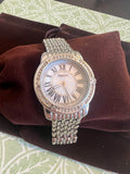 Ladies Styleco diamond accent cocktail watch. New battery