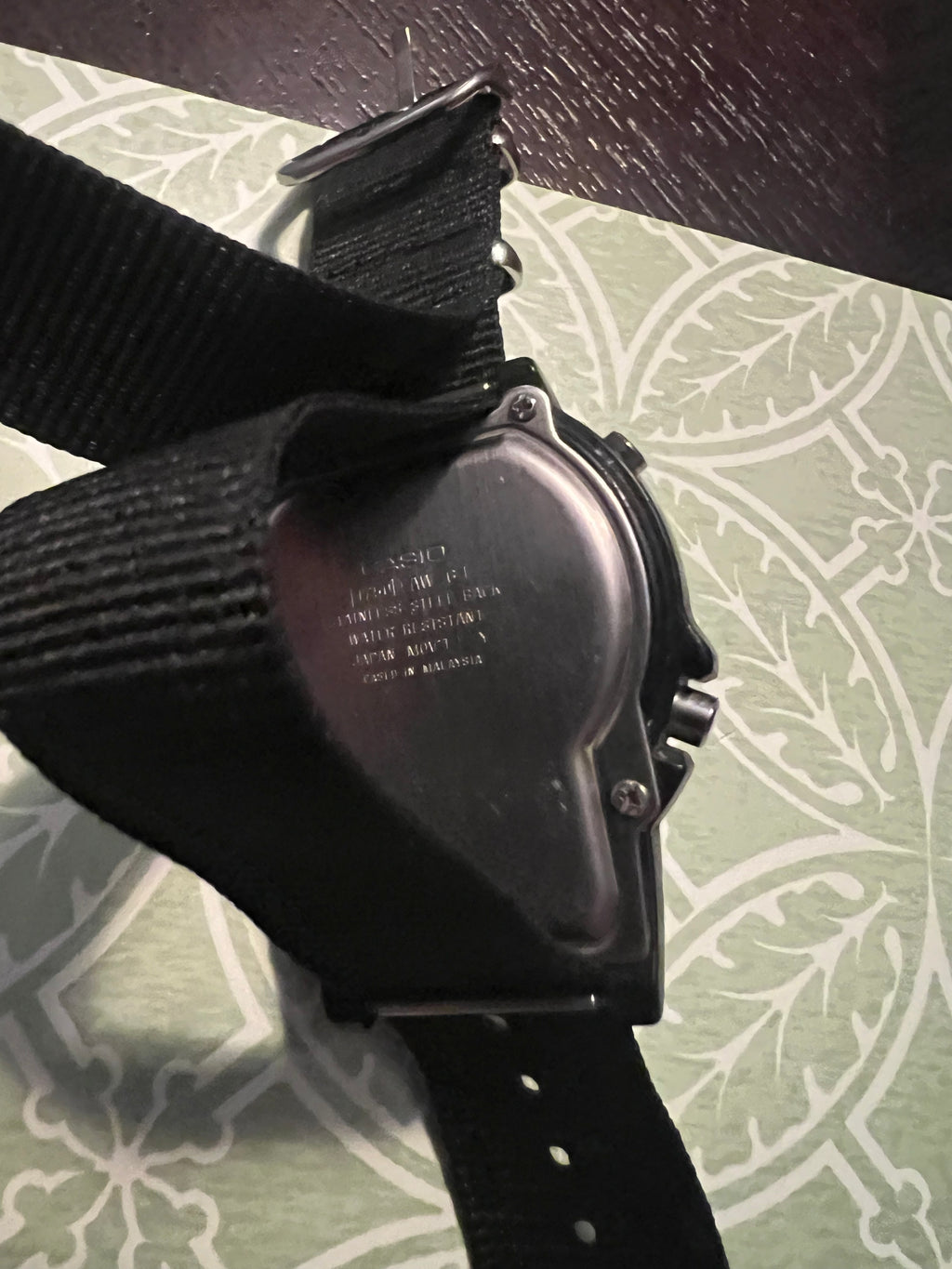 Casio vintage men’s analog/digital watch AW-61